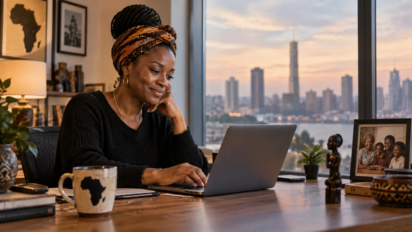 African diaspora supporters connecting with causes back home
