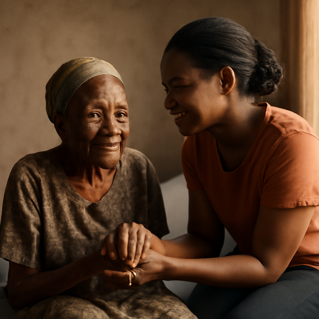 Help us with our elderly ones