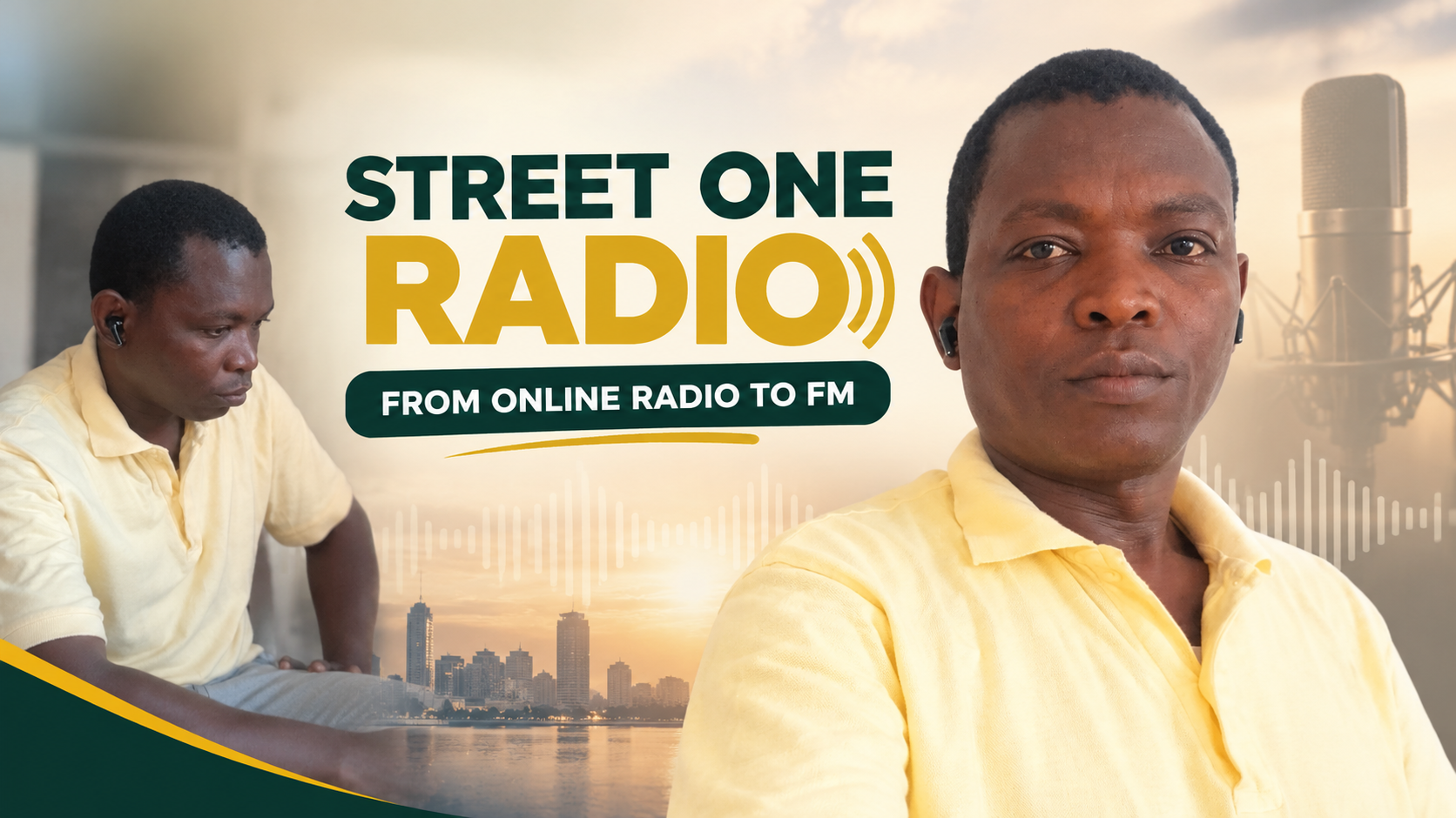 HELP STREET ONE RADIO GROW: FROM ONLINE RADIO TO FM